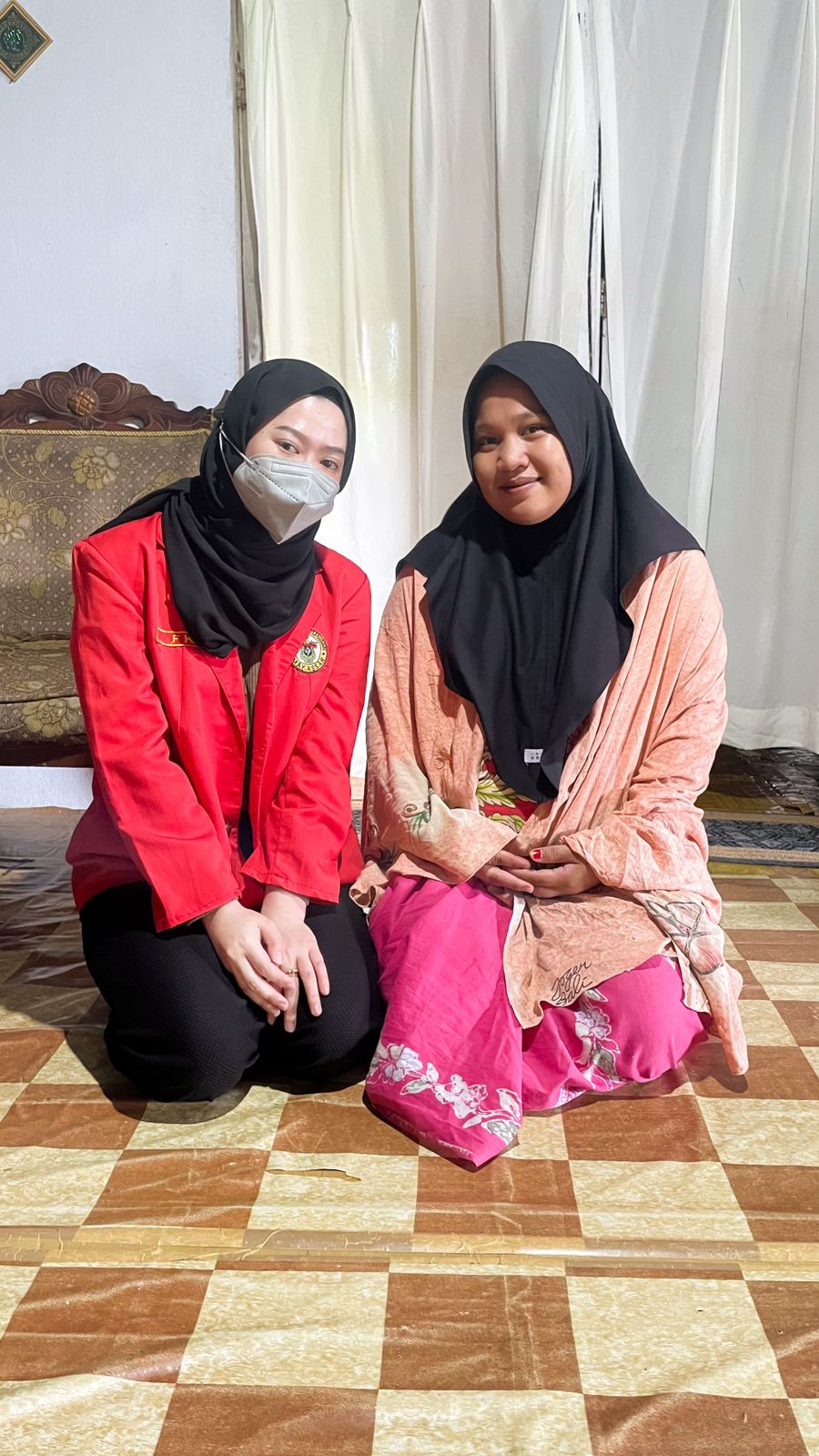 PERTEMUAN KEDUA-  Memantau kesehatan Ibu Nurul Almiani